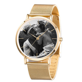 Personalized Photo Watch Custom Lover Photo Quartz Watches Printing Photos DIY Jewlery