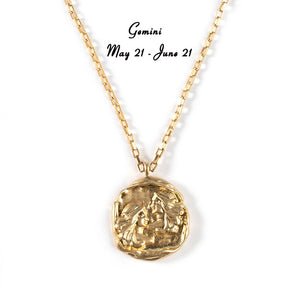 Collana Moneta d'Oro Collana Zodiaco Costellazione Collane costellazione