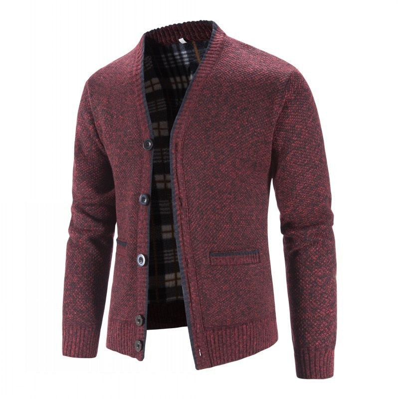 New Sweaters Coats Men Winter Thicker Knitted Cardigan Sweatercoats