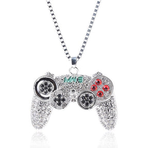 Punk Style Game Machine Handle Necklaces gamepad Necklaces Hip Hop Chain