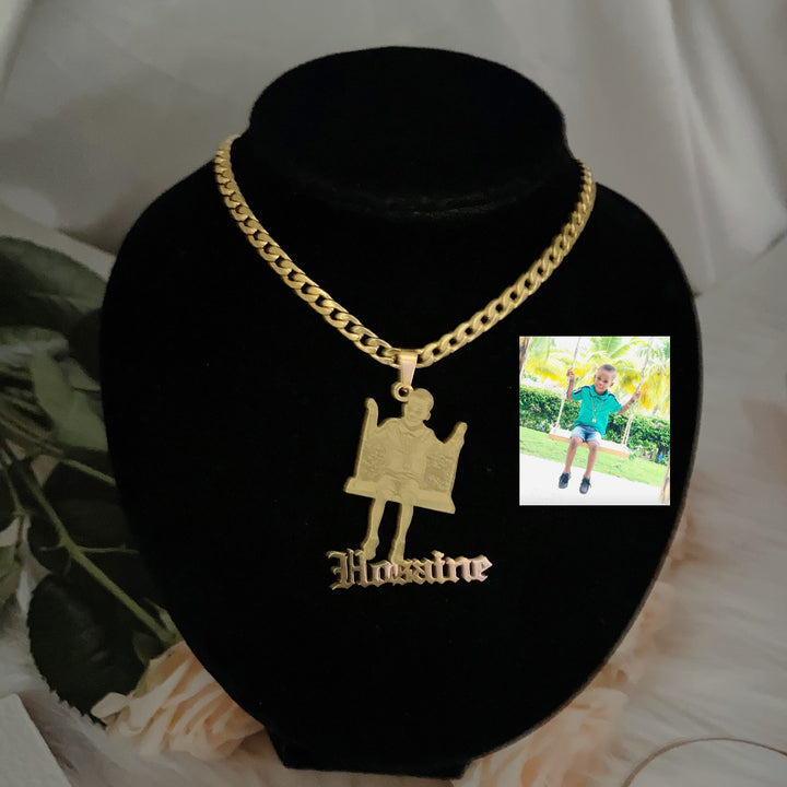custom picture necklace