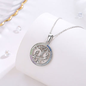 Sisters of the Tree of Life Pendant Necklace Friendship Fina Jewelry birthday Gift