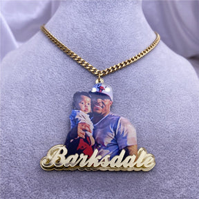 custom picture necklace