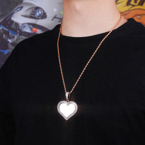 Heart-shaped Medallions Necklace