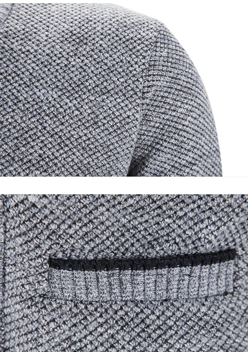 New Sweaters Coats Men Winter Thicker Knitted Cardigan Sweatercoats