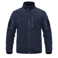 Full Zip Up Tactical Army Fleece Jacket Military Thermal Warm Outwear Windbreaker