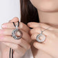 Heaven Officials Blessing Couple Necklaces Moonlight Pendant Necklace For Lovers Friendship Jewelry