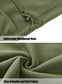 Full Zip Up Tactical Army Fleece Jacket Military Thermal Warm Outwear Windbreaker