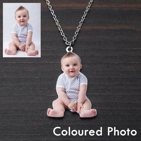 Personalized Photo Necklace,Pet Photo Necklace,Picture Necklace,  Memorial Gift