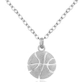 Basketball Necklace Choker Gold Silver Color Ball Shaped Pendant Sports Hip Hop Punk Jewelry