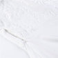 Women Summer Off Shoulder Sexy Playsuits Long Sleeve Sheer Lace Patchwork Hollow Skinny Playsuits
