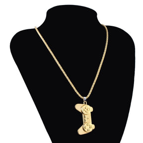 Punk Style Game Machine Handle Necklaces gamepad Necklaces Hip Hop Chain