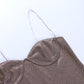 Spring and Summer For 2022 Tank Strap Designer Clothes Backless  Casual Basic Corset Dress
