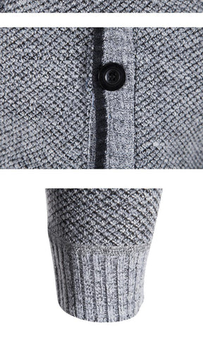 New Sweaters Coats Men Winter Thicker Knitted Cardigan Sweatercoats