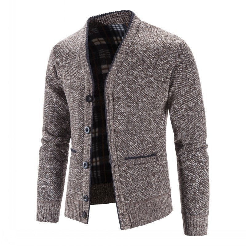 New Sweaters Coats Men Winter Thicker Knitted Cardigan Sweatercoats