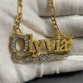 gold plated name