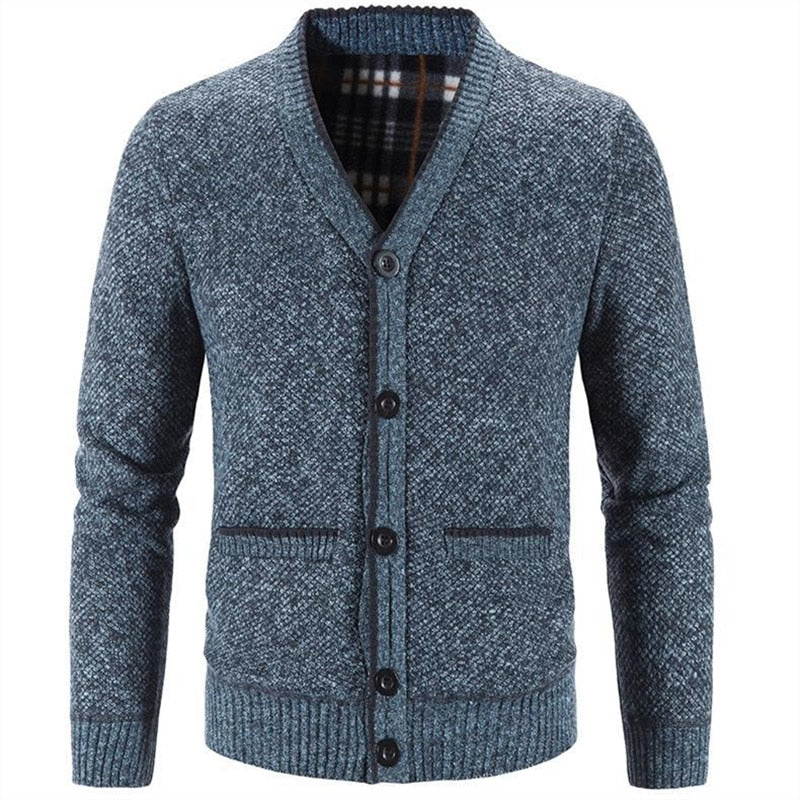 New Sweaters Coats Men Winter Thicker Knitted Cardigan Sweatercoats