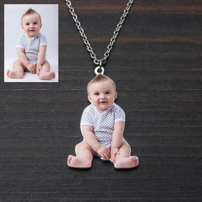 Personalized Photo Necklace,Pet Photo Necklace,Picture Necklace,  Memorial Gift