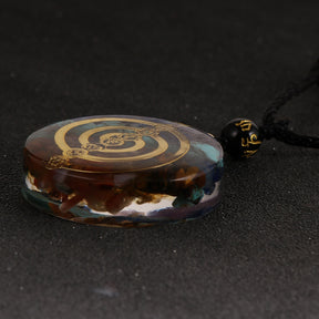 Generatore di energia Orgone Amuleto 7 Chakra Ciondolo Collana