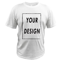 Custom T Shirt EU Size 100% Cotton Make Your Design Logo Text Men Women Print Original Design