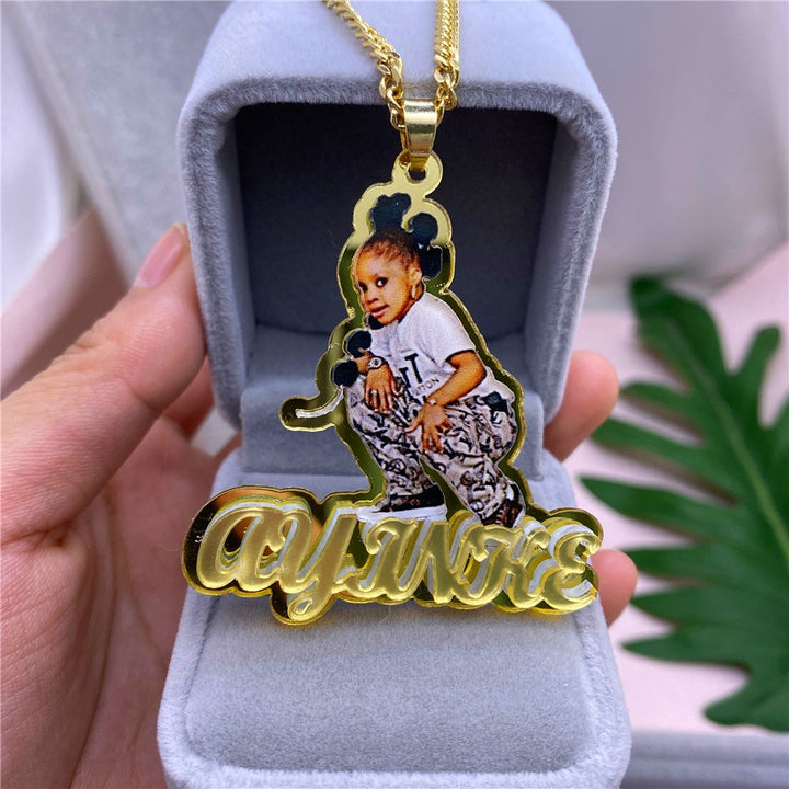 custom picture necklace