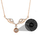 Customized 925 Silver 100 languages Projection Necklace Couple Memory Gifts