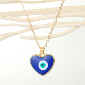 Türkische Evil Eye Choker-Halskette Lucky Blue Evil Eyes Clavicle Chain Halskette