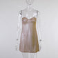 Spring and Summer For 2022 Tank Strap Designer Clothes Backless  Casual Basic Corset Dress