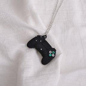 Retro Hip Hop Game Controller Handle Necklaces gamepad Necklaces for Women Men Kids best Gift