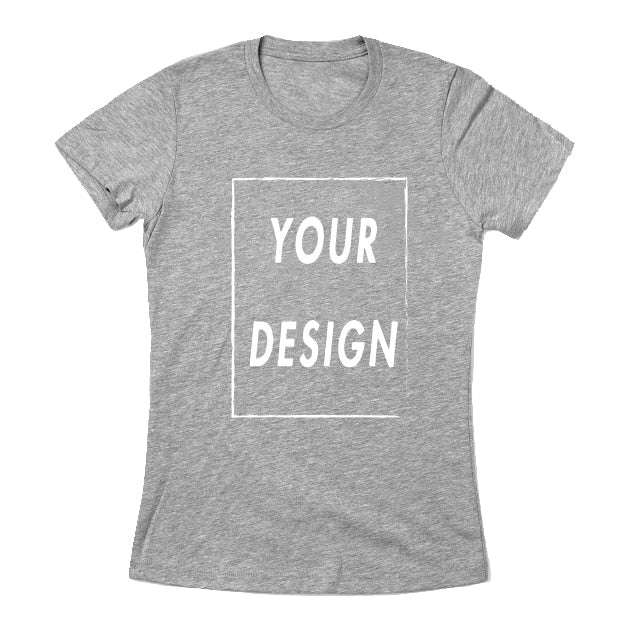 Custom T Shirt EU Size 100% Cotton Make Your Design Logo Text Men Women Print Original Design