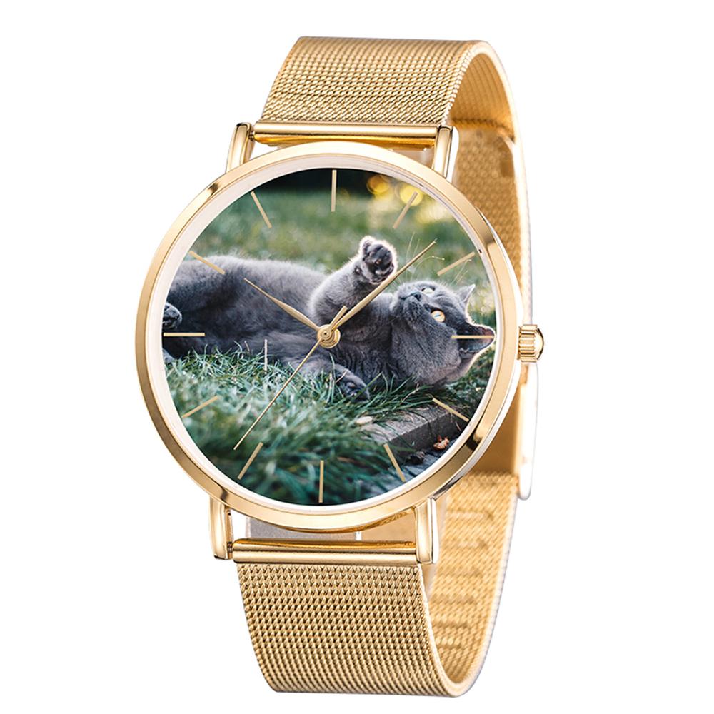 Personalized Photo Watch Custom Lover Photo Quartz Watches Printing Photos DIY Jewlery