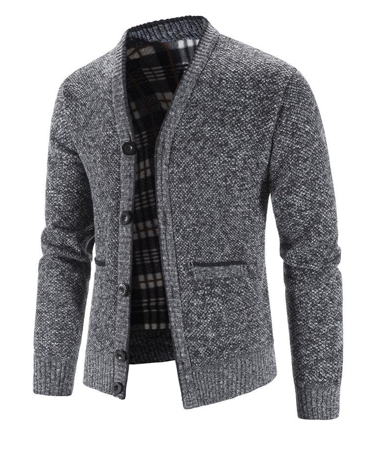 New Sweaters Coats Men Winter Thicker Knitted Cardigan Sweatercoats