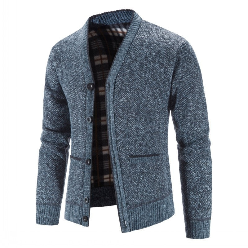 New Sweaters Coats Men Winter Thicker Knitted Cardigan Sweatercoats