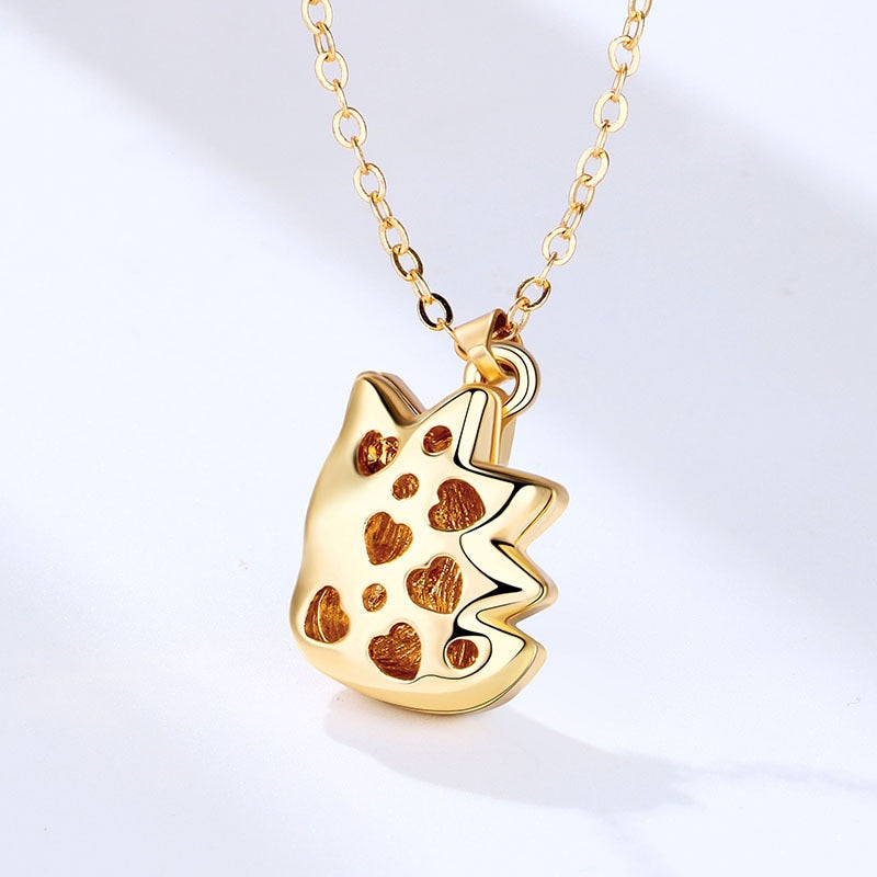 2Pcs/Set Magnetic Couple Necklace Unicorn Shaped Magnet Couple Necklace Jewelry