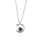 Customized 925 Silver 100 languages Projection Necklace Couple Memory Gifts