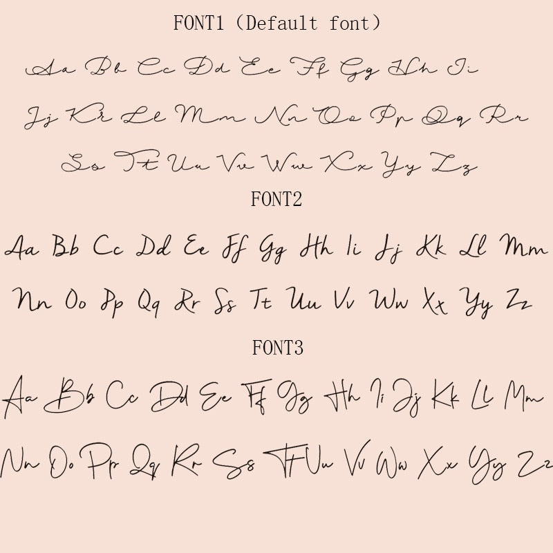 Benutzerdefinierte Namenskette Handschrift Stil mit Blume Personalisierter Namensschmuck