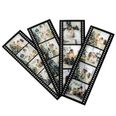 4Pcs Personalisierte Lesezeichen Angepasste Filmrolle Lesezeichen Speicher DIY Benutzerdefiniertes Fotoalbum