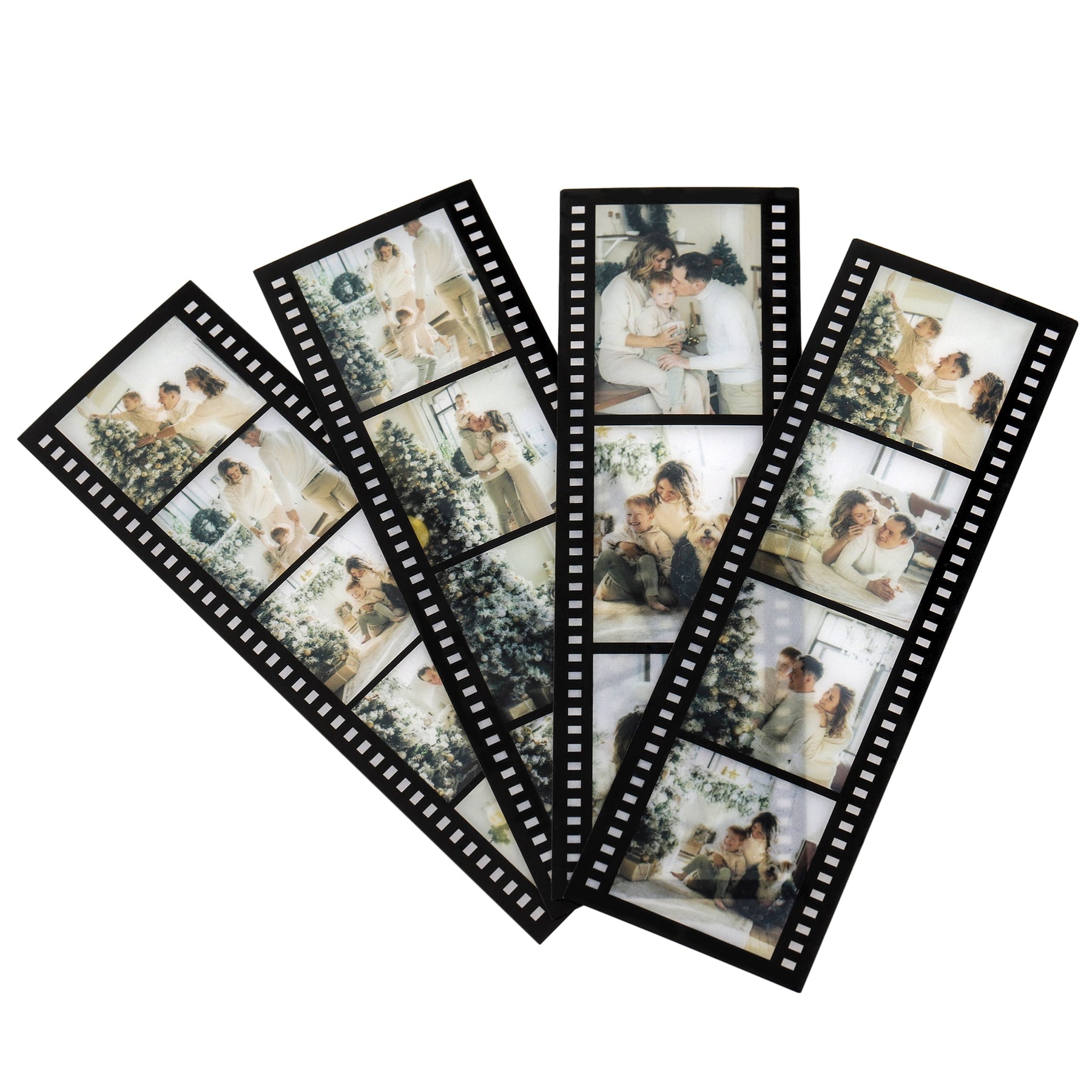 4Pcs Personalisierte Lesezeichen Angepasste Filmrolle Lesezeichen Speicher DIY Benutzerdefiniertes Fotoalbum