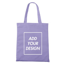 Custom Tote Bag Shopping Add Your Text Print Original Design Zipper Unisex Fashion Travel Canvas Bags