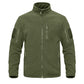 Full Zip Up Tactical Army Fleece Jacket Military Thermal Warm Outwear Windbreaker