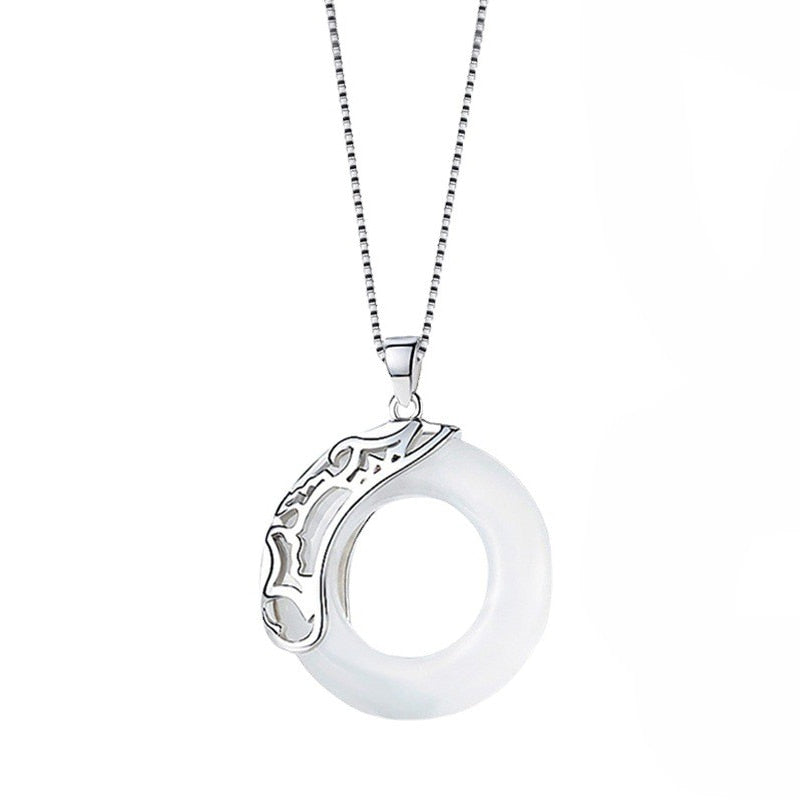 Heaven Officials Blessing Couple Necklaces Moonlight Pendant Necklace For Lovers Friendship Jewelry