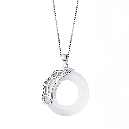 Heaven Officials Blessing Couple Necklaces Moonlight Pendant Necklace For Lovers Friendship Jewelry