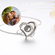 Heart Shaped Projection necklace