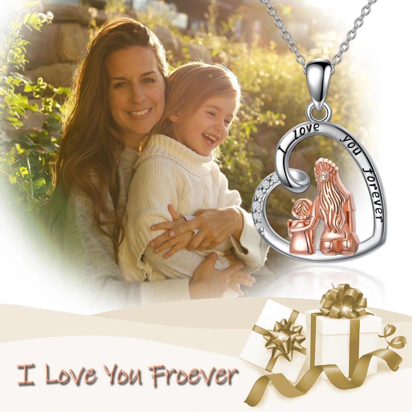 925 Sterling Silver Big Sister Necklace Gifts mothers necklace for one child
