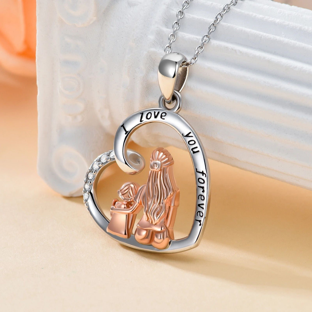 925 Sterling Silver Big Sister Necklace Gifts mothers necklace for one child