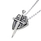 Princess and Knight Couple Necklace Men's and Women's matching Necklace Commemorative Gift