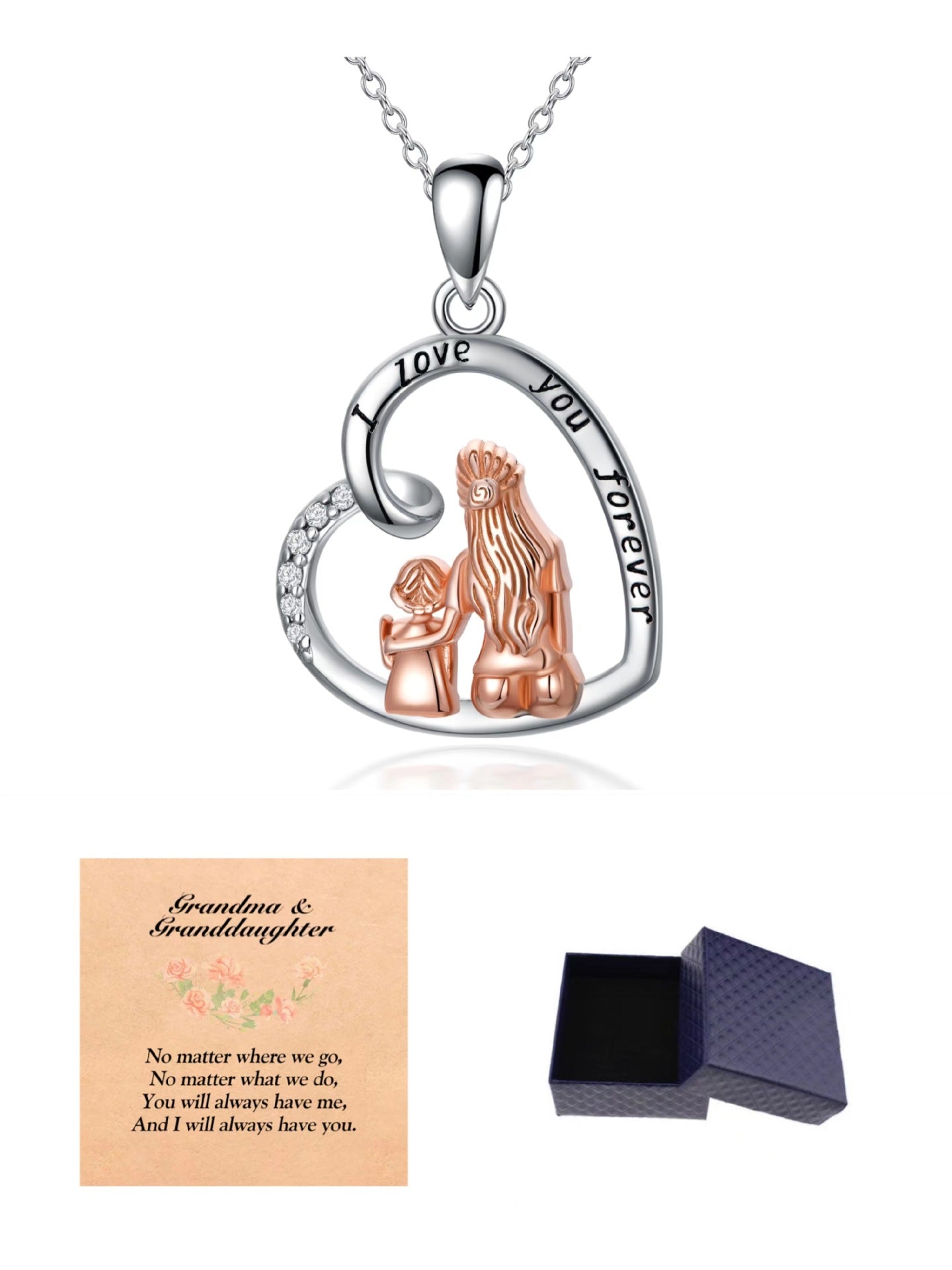 925 Sterling Silver Big Sister Necklace Gifts mothers necklace for one child