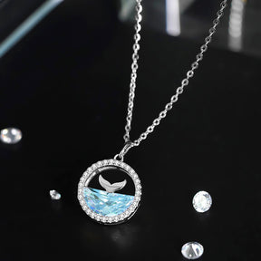 2022 Collana con lacrime di sirena in argento sterling S925