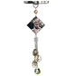 Customizable photos Car Rearview Mirror Hanging Ornament Artificial Crystal Styling