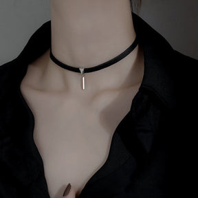 Velvet Choker Necklace for Women Lace Necklace with Pendants Gothic Girl Neck Jewelry